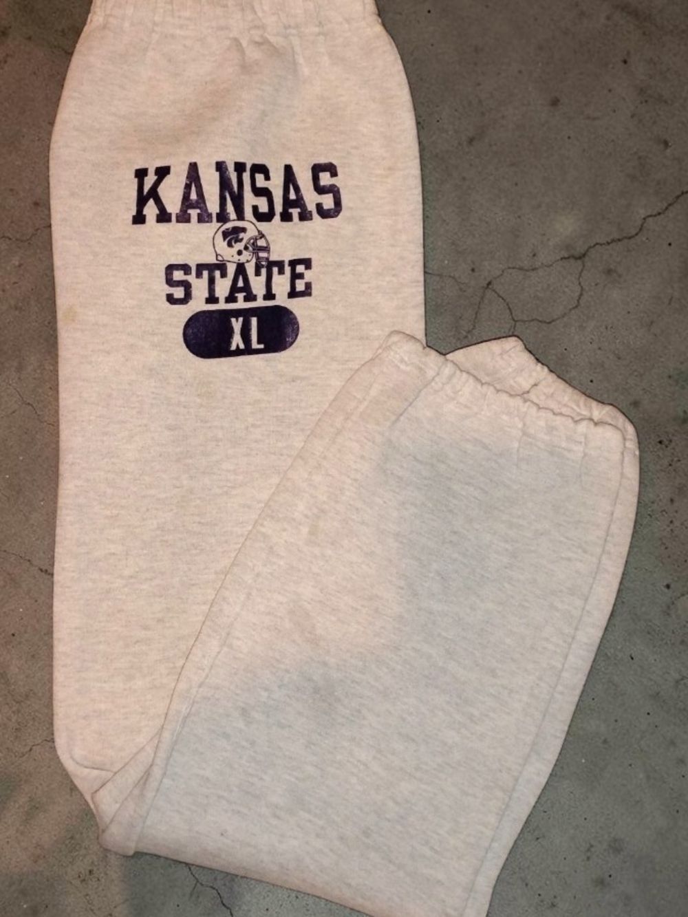 Vintage Kansas State University (K-State Wildcats) Sweatpants Xl View 5